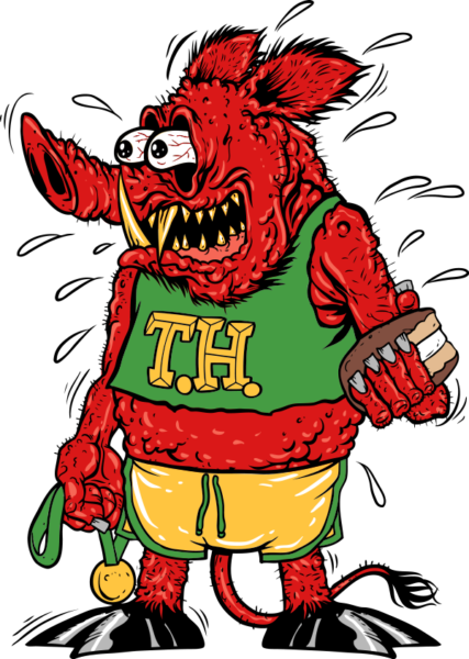 Trail Hog - Trail Hog Half Marathon / 10k / 5k (427x600), Png Download