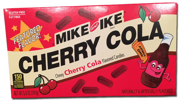 Cherry Cola Is One Of Those Flavors That I Often Wish - Mike And Ike Candies, Cherry Cola - 5 Oz (576x324), Png Download