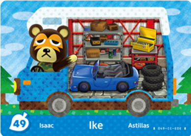 Ike (character) - Animal Crossing Amiibo Card Sprocket (500x537), Png Download