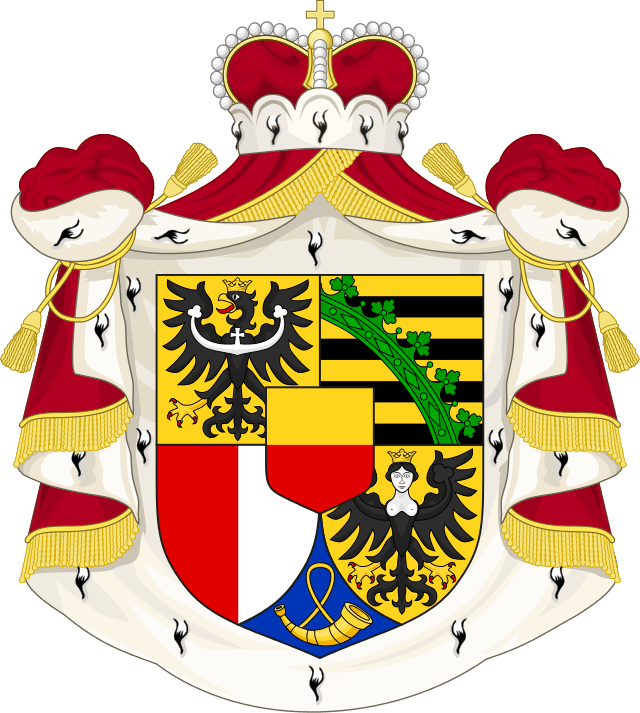 Coat Of Arms Of Liechtenstein - Liechtenstein Coat Of Arms (640x713), Png Download