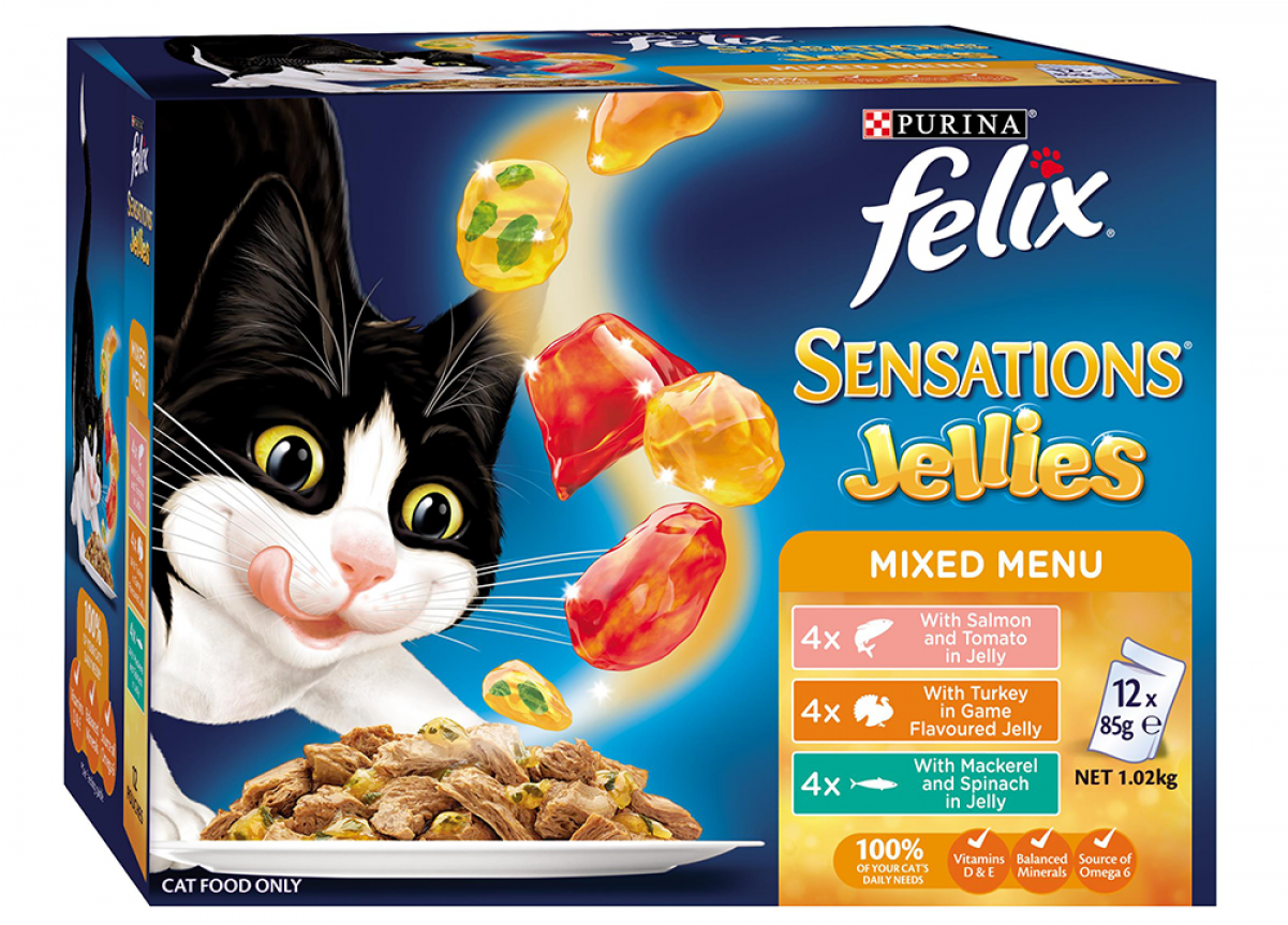 Download Felix Sensations Mixed Menu Wet Cat Food 12 X 85g Felix