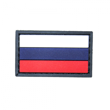 Medium Rubber Russian Flag Patch - Wallet (930x450), Png Download
