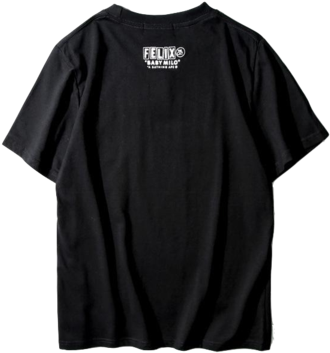 Bape X Felix The Cat Tee - Camiseta Team Roping Preta (480x480), Png Download