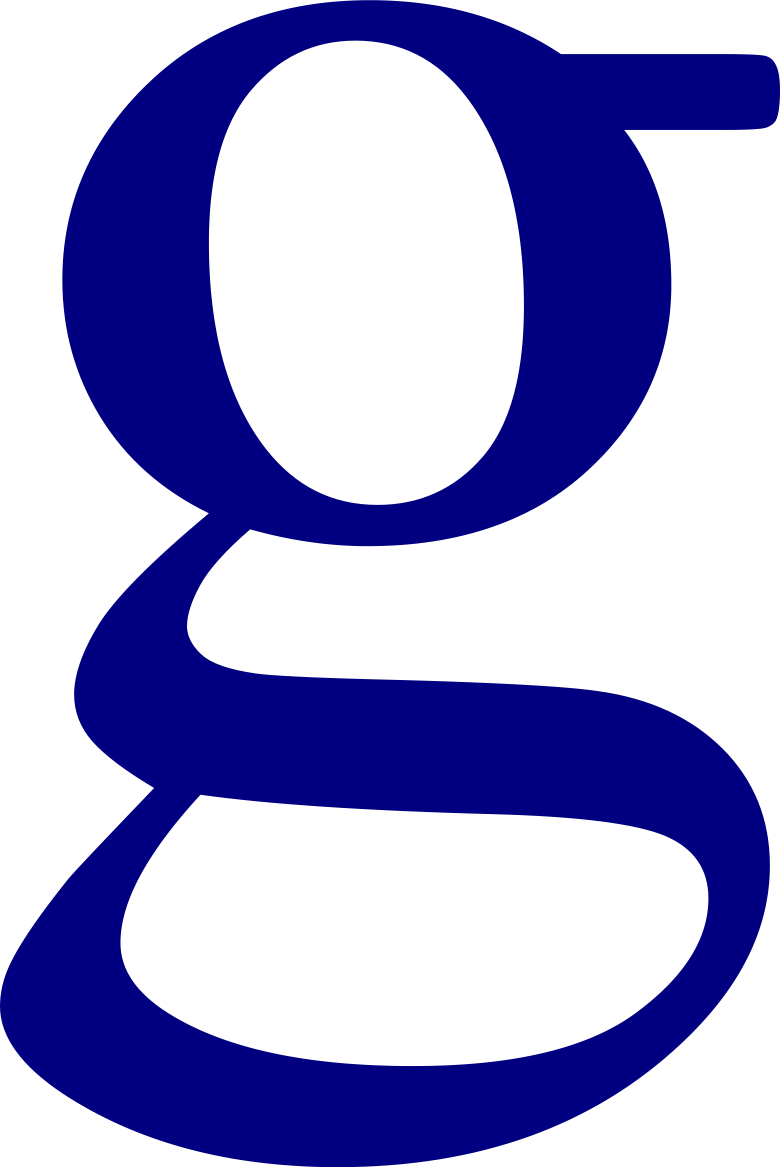 1 - Lowercase G Png (780x1167), Png Download