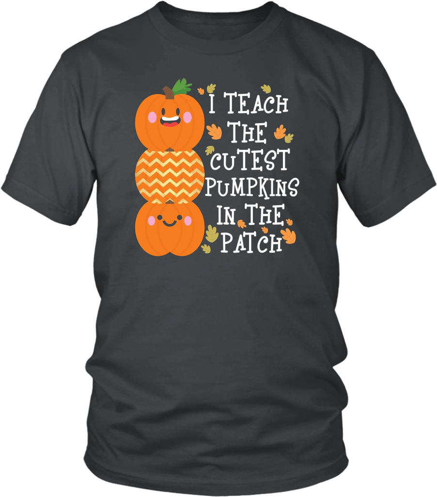 I Teach The Cutest Pumpkins In The Patch Halloween - Larry Bernandez T Shirt (1024x1024), Png Download