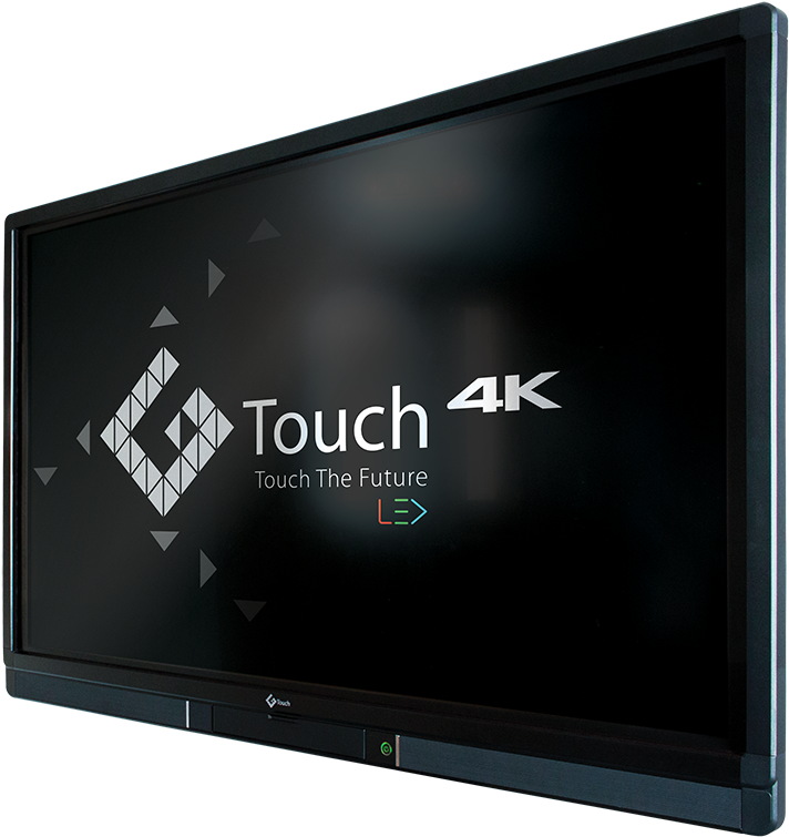G-touch 65″ 4k Interactive Display - Genee Touch (722x768), Png Download