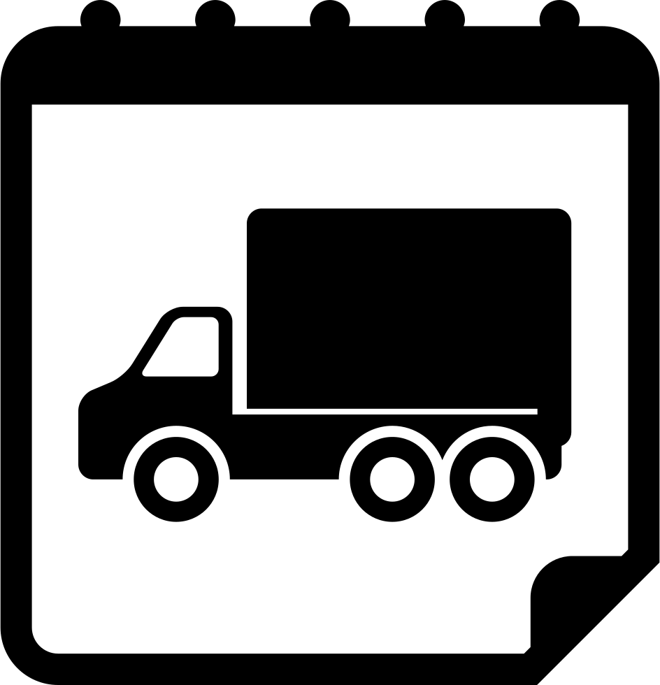 Moving Truck On Reminder Calendar Page Comments - Yufeng Scary Clown Mask For Adults For Halloween Party (944x980), Png Download