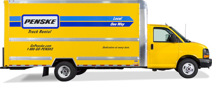 Enterprise Moving Trucks >> Transportation And Supply - 1 800 Go Penske (740x298), Png Download