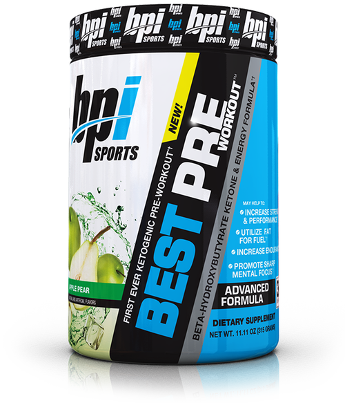 Bpi Sports Best Pre Workout - 30 Servings Blue Lemon (500x583), Png Download
