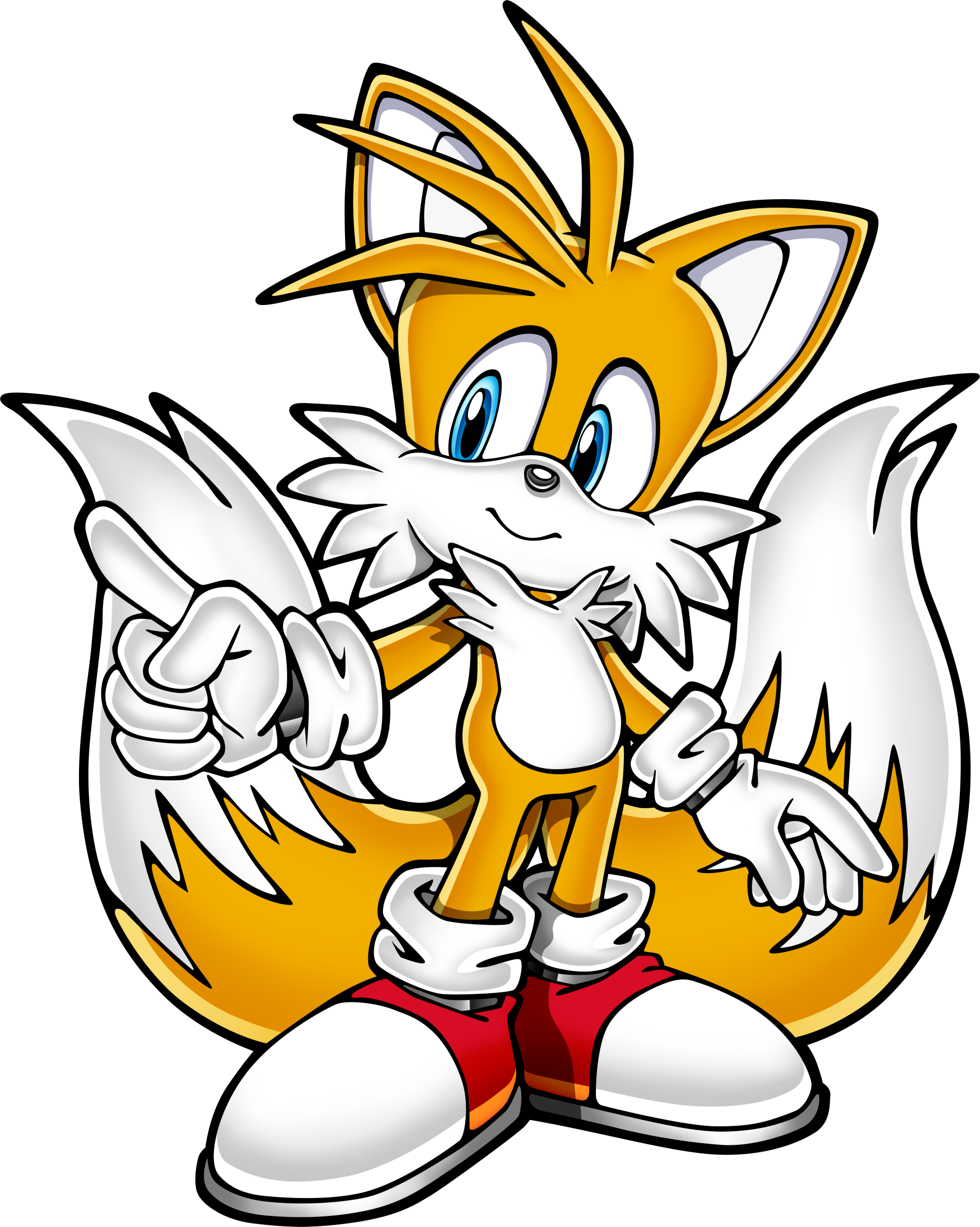 Sonicchannel Tails - Sonic The Hedgehog Tails The Fox (472x584), Png Download
