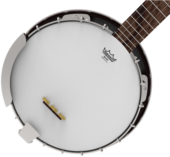 Banjo Head Coated Top Image - Remo Banjo (600x600), Png Download