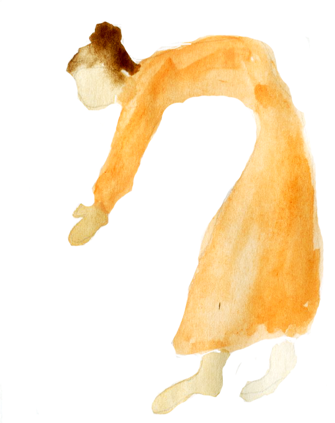 My Process Included Sketching The Illustration Out - Watercolor Paint (741x864), Png Download
