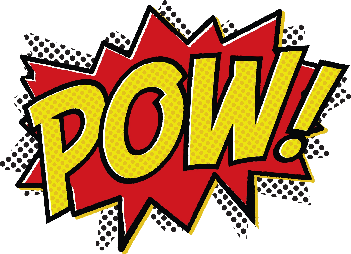 Png Stock Comic Popart Pow Bubble Bubbles Bubbletext - Comic Clipart (1415x1024), Png Download