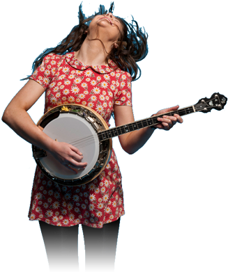Banjo - Drummer (326x477), Png Download