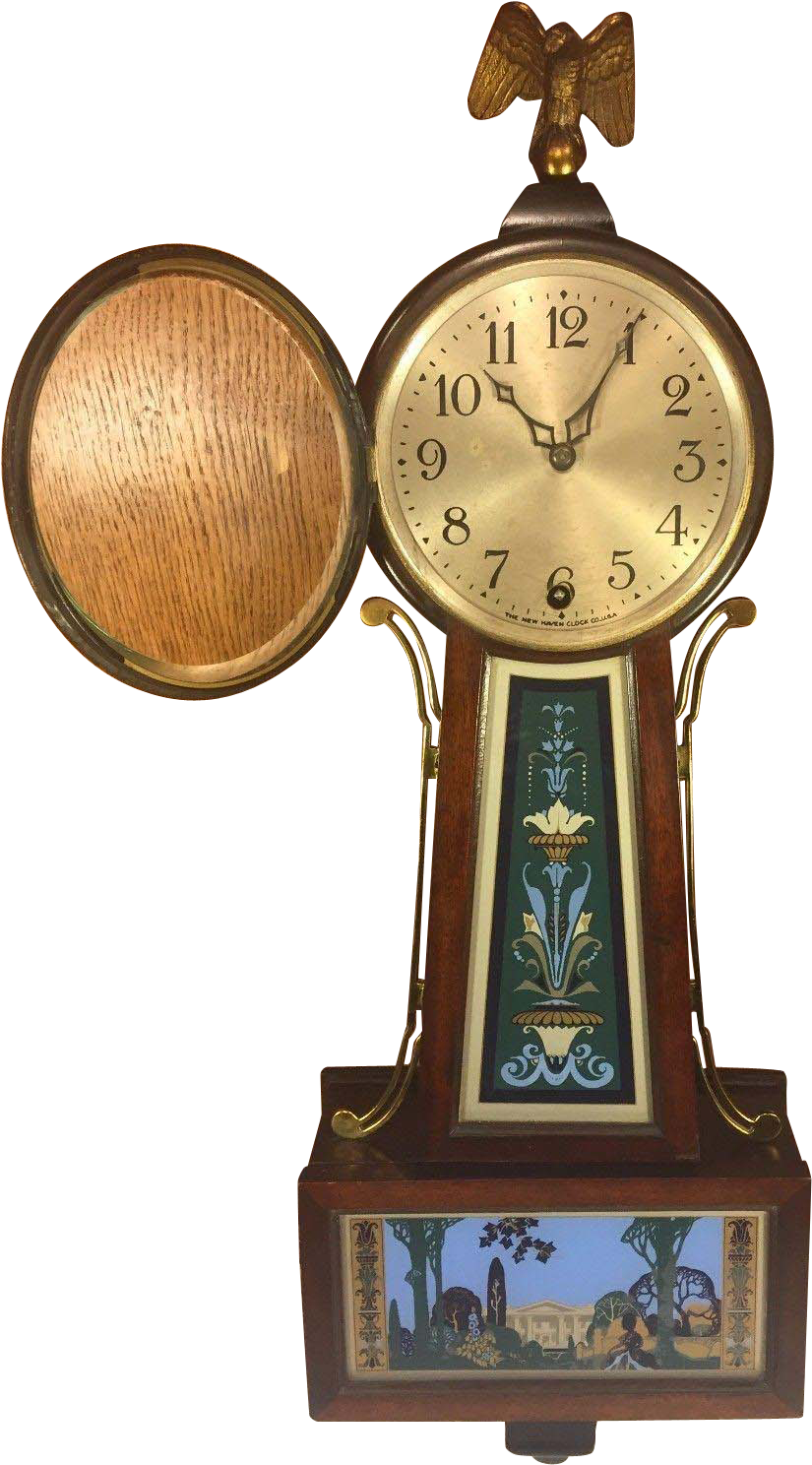 Banjo Clock Png Clipart - Clock (1487x1487), Png Download