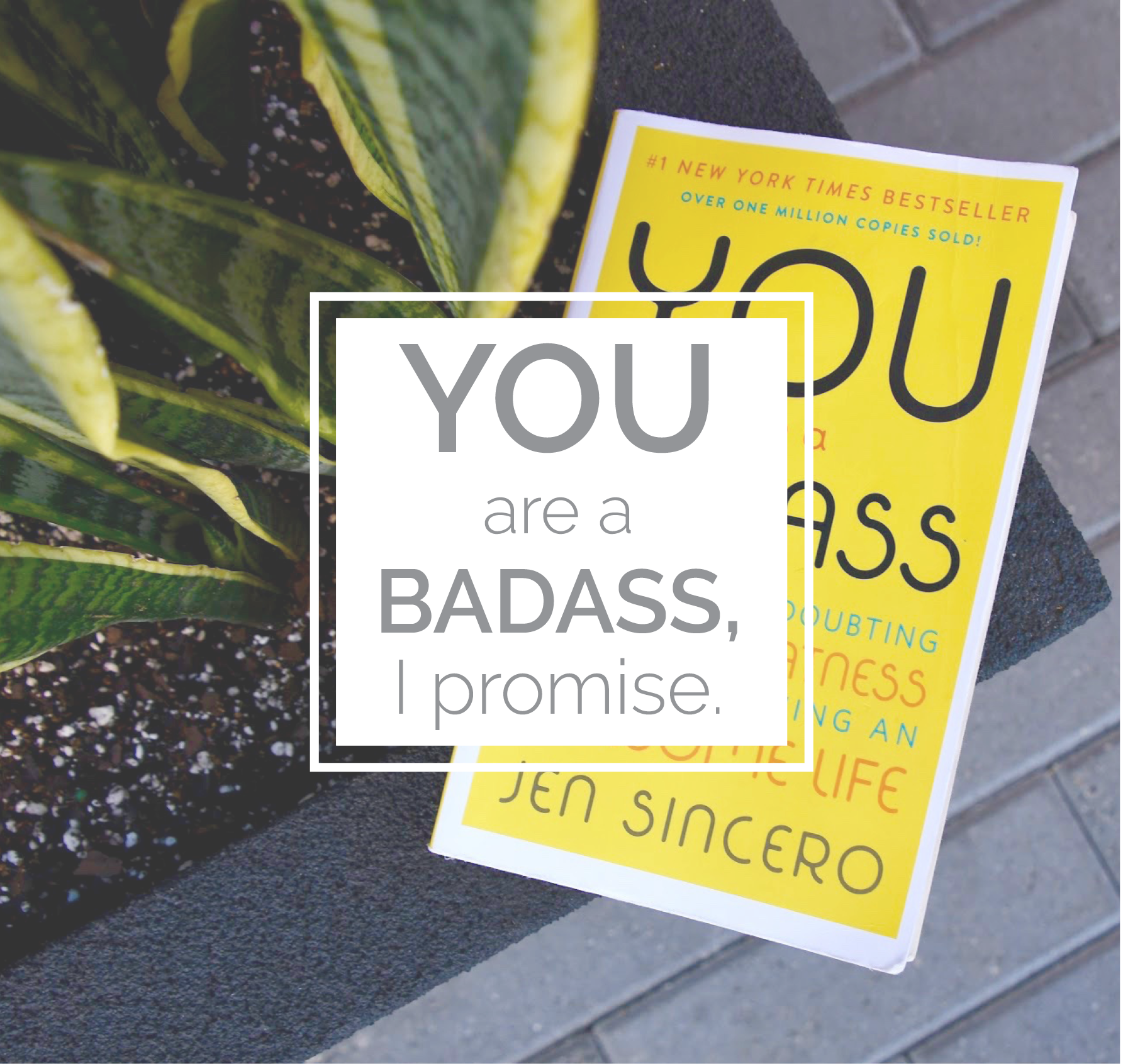 You Are A Badass, I Promise - Sincero, Jen Smart Color Art - Dual Tip Brush Pens (1785x1692), Png Download