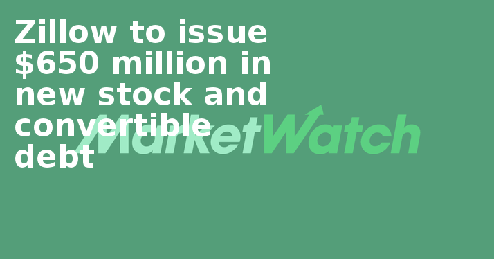 Zillow To Issue $650 Million In New Stock And Convertible - Parallel (714x374), Png Download