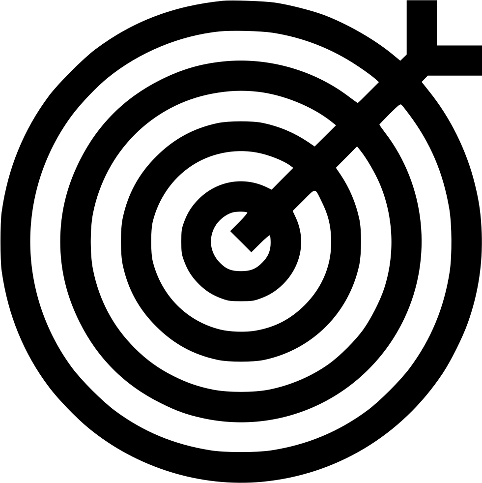 Download Dart Target Focus Marketing Illusion Aim Comments Icon Full Size Png Image Pngkit