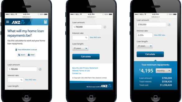 Mobile Home Loans Calculator Mortgage Zillow With Loan - Anz (585x329), Png Download
