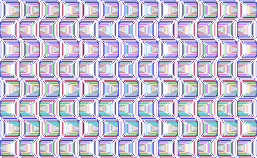 Optical Illusion Clipart Optical Illusion Computer - Majorelle Blue (900x554), Png Download