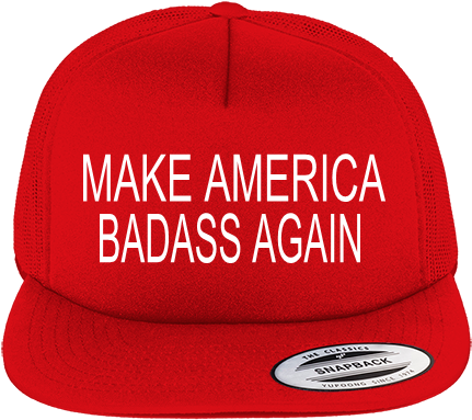 Make America Badass Again Badass Again - Make America Rage Again Hat (450x450), Png Download