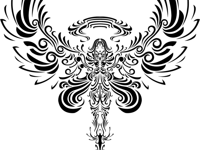 Viking Clipart Badass - Desenhos Anjos E Demonios (640x480), Png Download