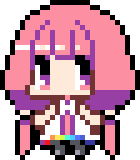 Bruh - Easy Pixel Arts Chibi (390x460), Png Download