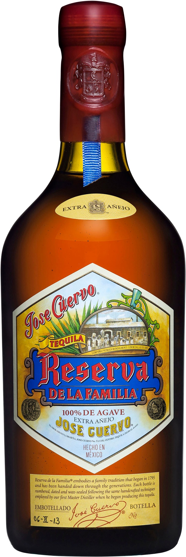 Jose Cuervo Reserva De La Familia Tequila 750ml - Jose Cuervo Reserva De La Familia / Rolling Stones (1600x2000), Png Download