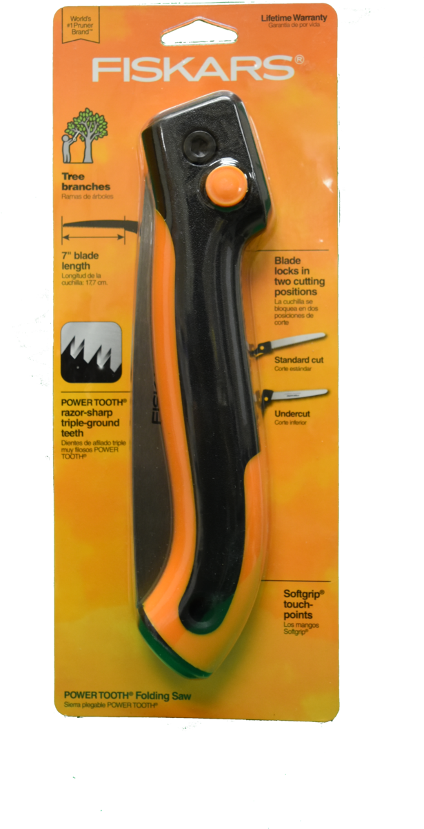 Power Tooth Folding Saw By Fiskars (1000x1500), Png Download