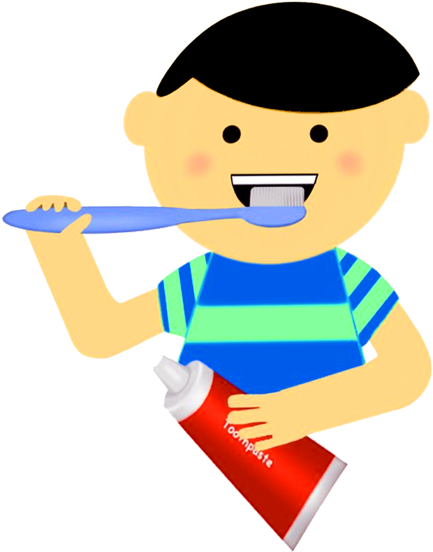 Bru - Brush Your Teeth Clipart (674x812), Png Download