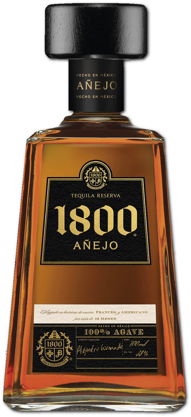 Volume And Sales Level - Tequila Reserva 1800 Añejo (666x1457), Png Download