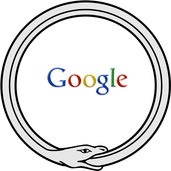 Future Of Predictive Google Search - Endless Snake (600x599), Png Download