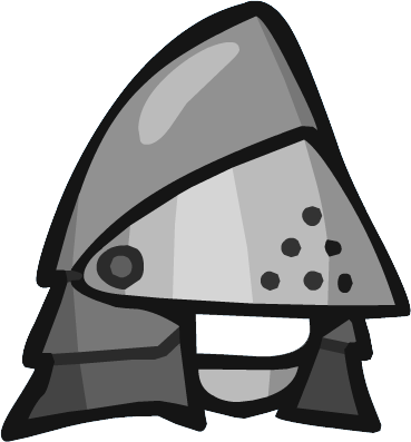 Crusader Helmet - Helmet Heroes Crusader Helmet (369x397), Png Download