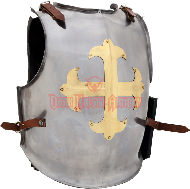 Gilt Cross Knights Breastplate And Backplate - Nauticalmart Knights Breastplate And Backplate (850x850), Png Download