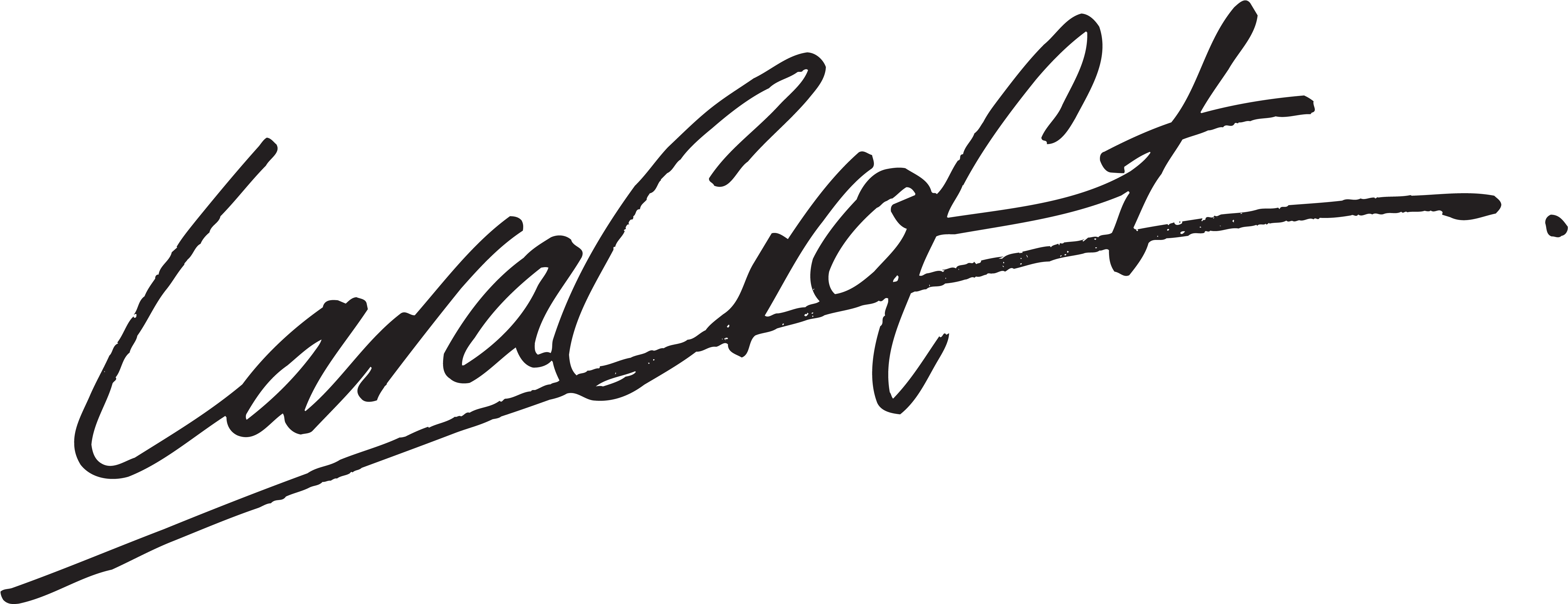 Png File Signature - Lara Croft Thumbs Up (5140x1990), Png Download