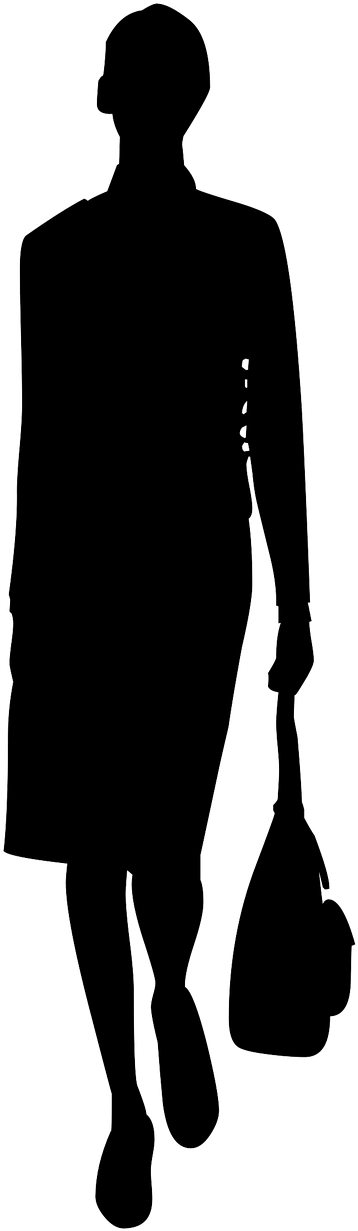 Business,female,business - Woman Suit Silhouette Png (407x1280), Png Download
