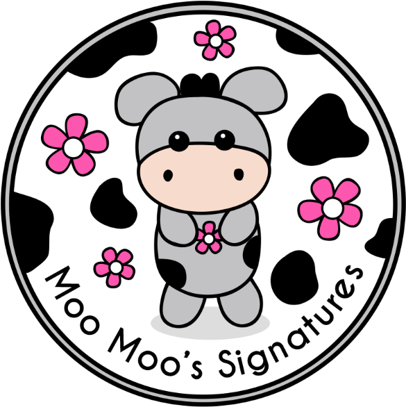 Fire Rooster Moo Moo Signature (600x600), Png Download