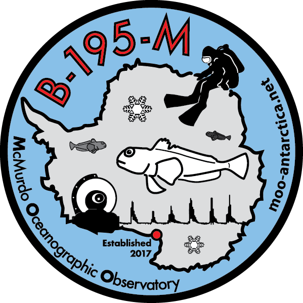 B195m Logo 2018 - Mcmurdo Station (599x599), Png Download