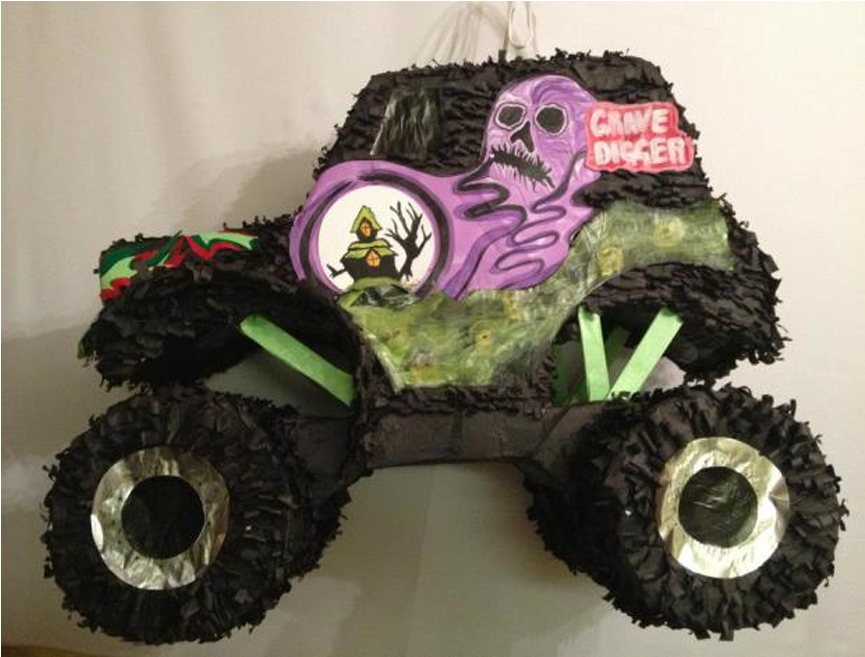 Custom Monster Truck Pinata In Houston - Ya Otta Pinata Monster Truck, Boys (1000x750), Png Download