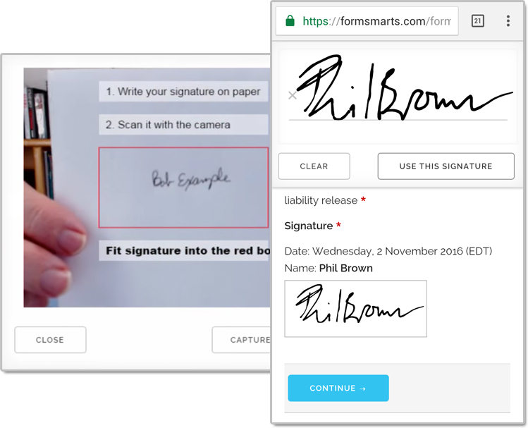Does An Electronic Signature Look Like (749x607), Png Download