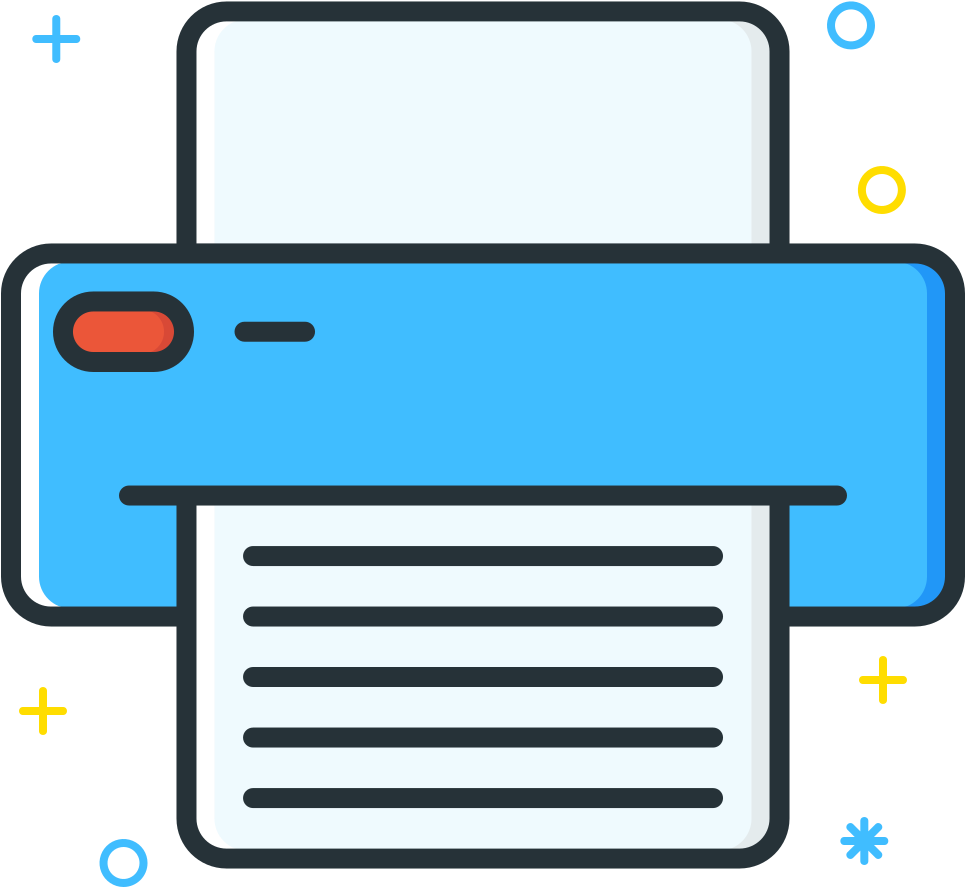 Download Svg Download Png - Printer (1024x1024), Png Download