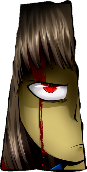 Glitchtale Frisk - Glitchtale Poster (289x572), Png Download