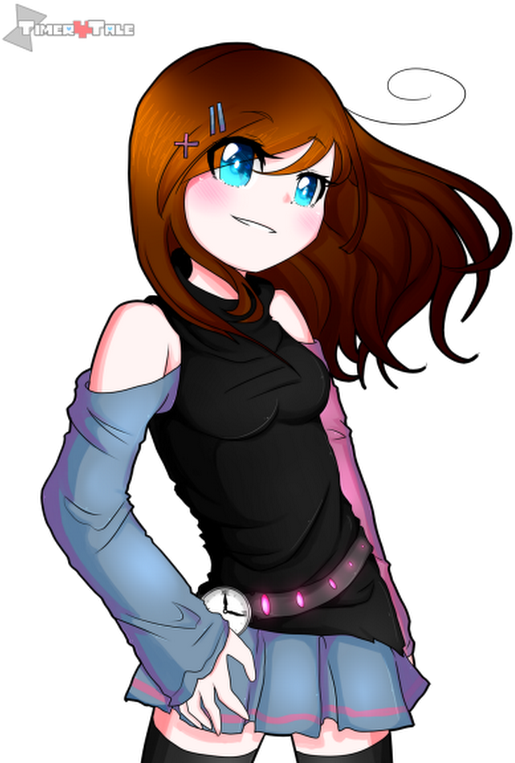 Photo - Timertale Chara (530x771), Png Download