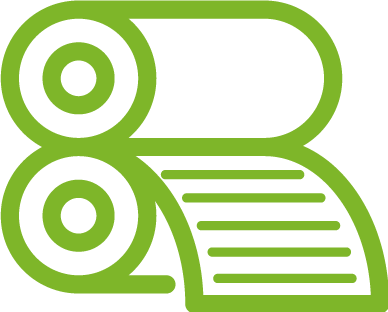 Printing Icon - Printing Packaging Icon (388x312), Png Download