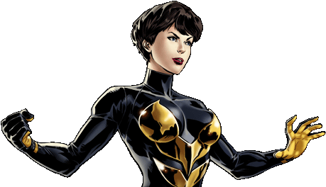 Wasp - Wasp Marvel Avengers Alliance (468x270), Png Download