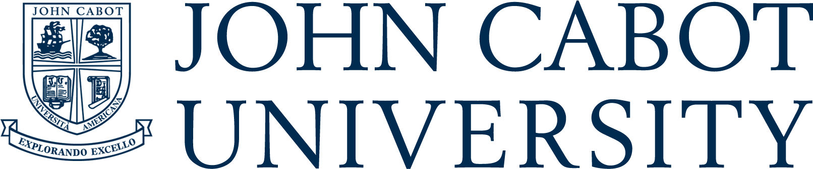 John Cabot University Logo (1611x345), Png Download