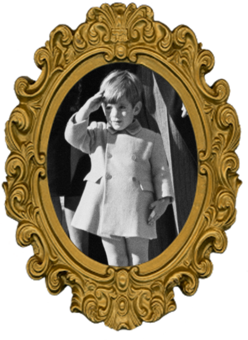 Jfk50th-johnjohn - Jfk Jr At Funeral (838x1150), Png Download