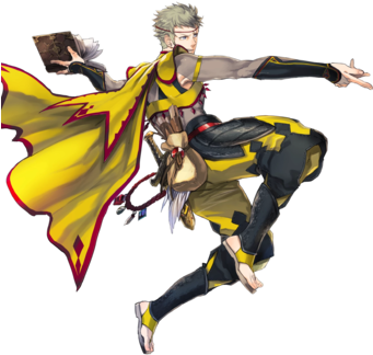 Odin Potent Force Btlface - Odin Fire Emblem Heroes (340x388), Png Download