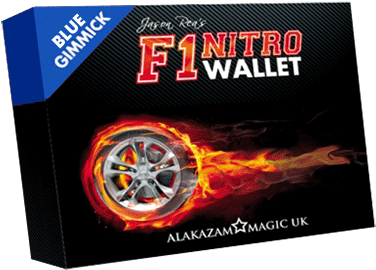 F1 Nitro Wallet Blue By Jason Rea - Alakazam Uk F1 Nitro Wallet Red And Gimmick By Jason (400x400), Png Download