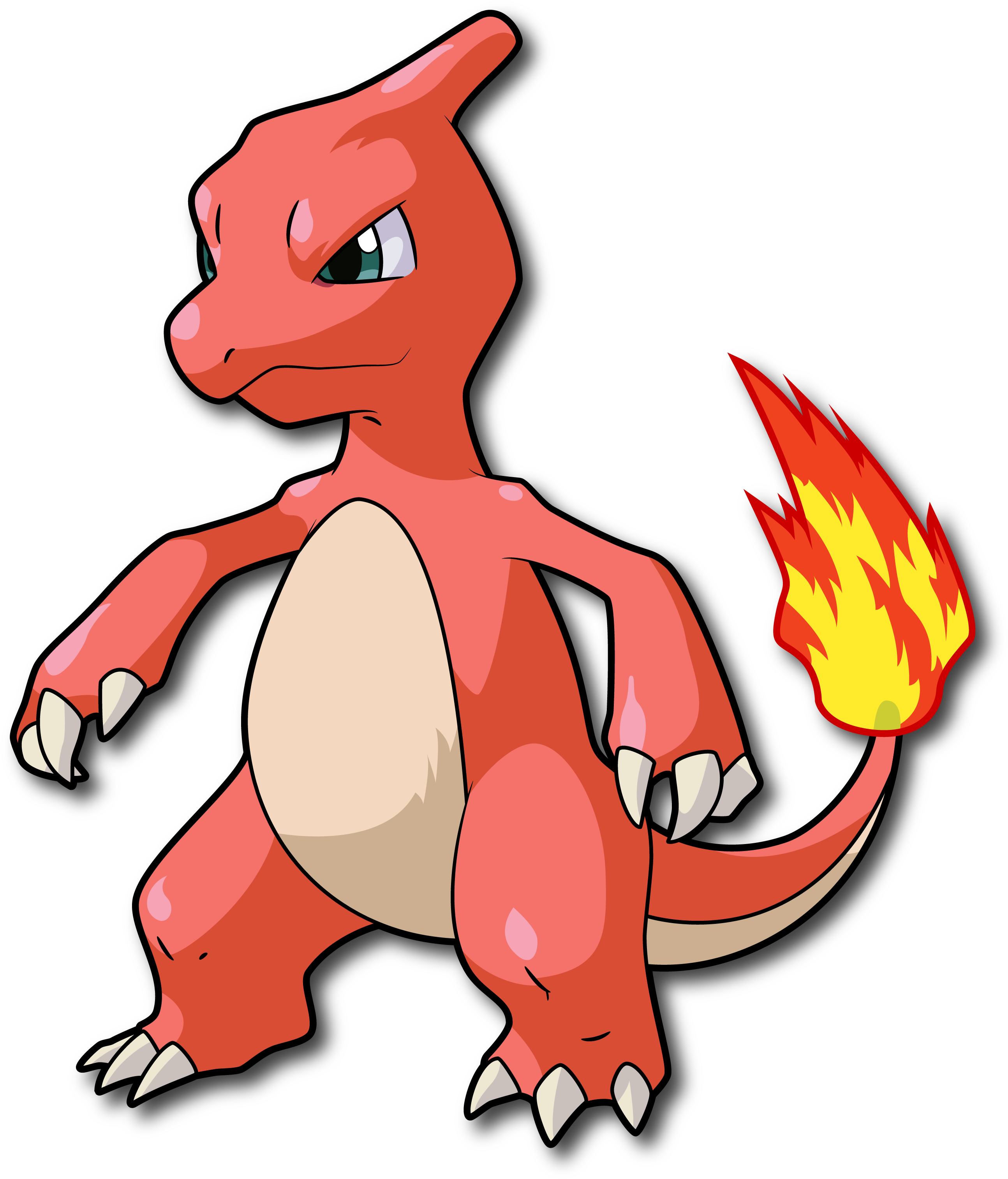 Pokemon Charmeleon (2604x3047), Png Download